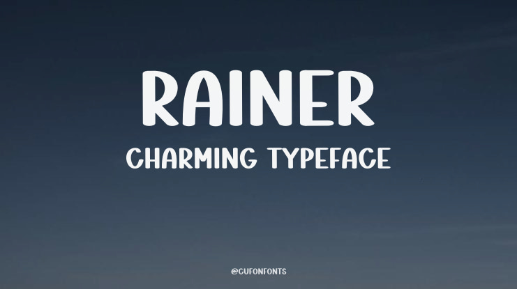 Rainer Charming Font