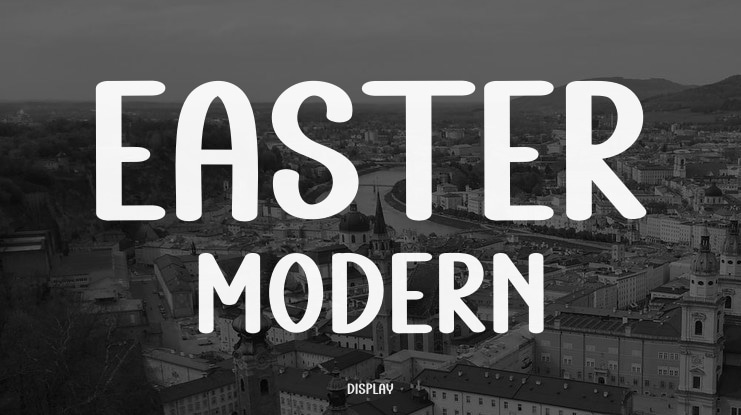 Easter Modern Font
