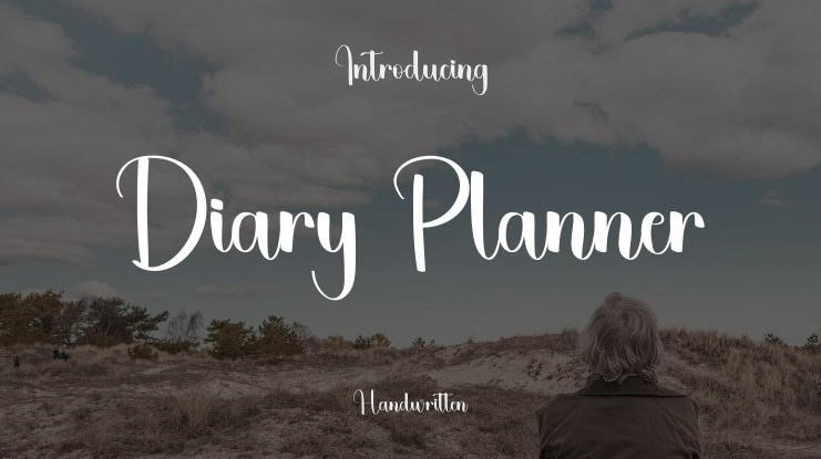 Diary Planner Font