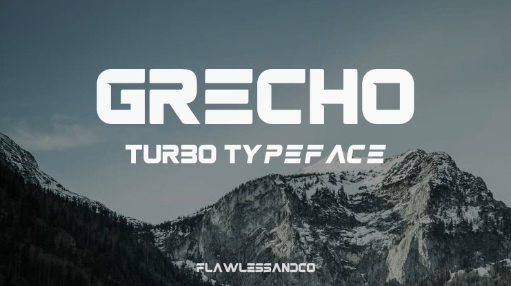GRECHO TURBO Font