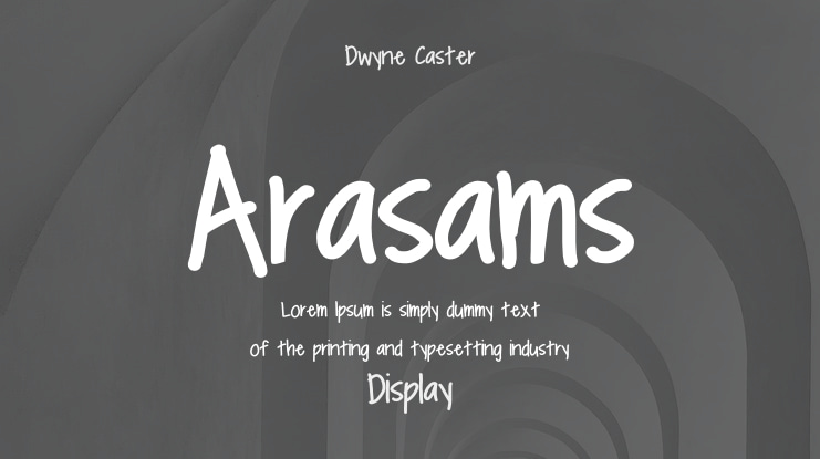 Arasams Font