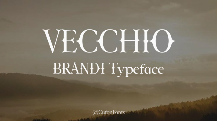 VECCHIO BRANDI Font Family