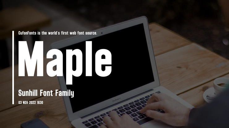 Maple Sunhill Font