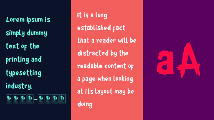 Chiller Mark Font Family