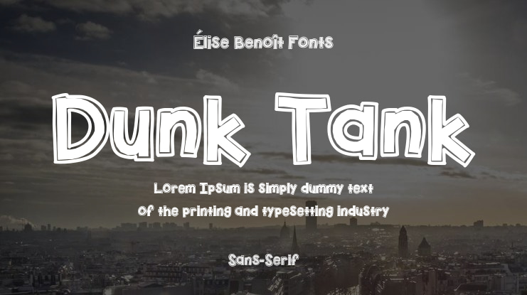 Dunk Tank Font