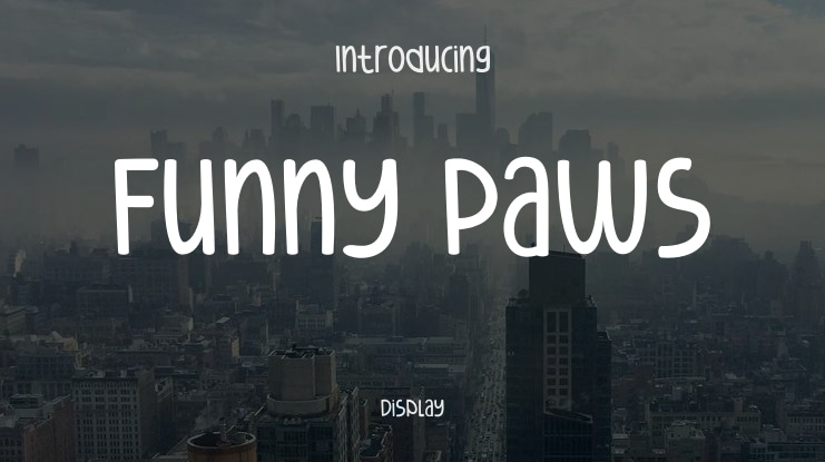 Funny Paws Font