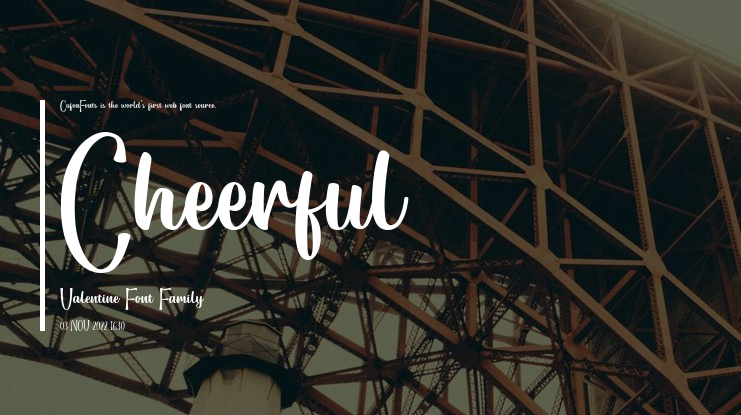 Cheerful Valentine Font