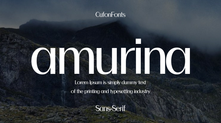amurina Font Family