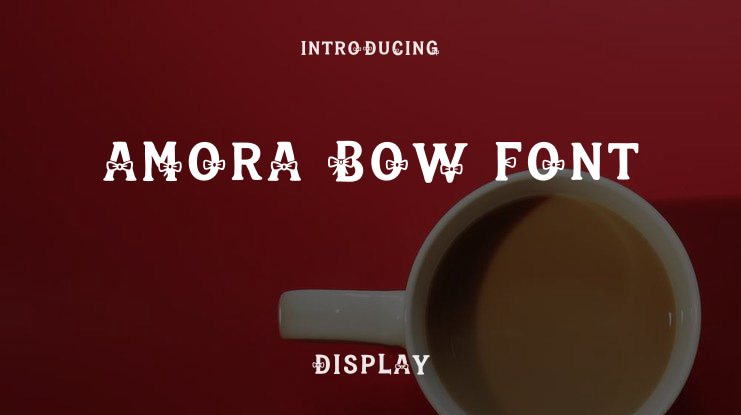 Amora Bow Font