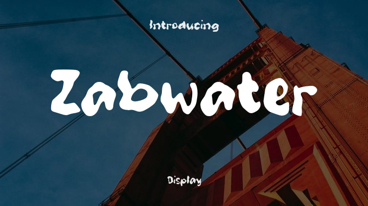 Zabwater Font