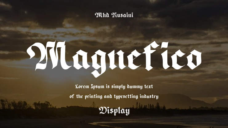 Magnefico Font