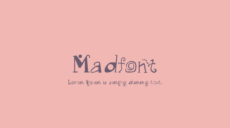 Madfont Font