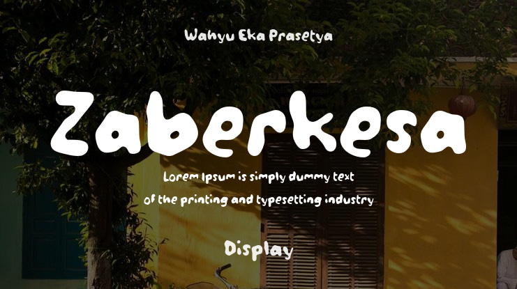Zaberkesa Font