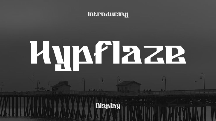 Hypflaze Font Family