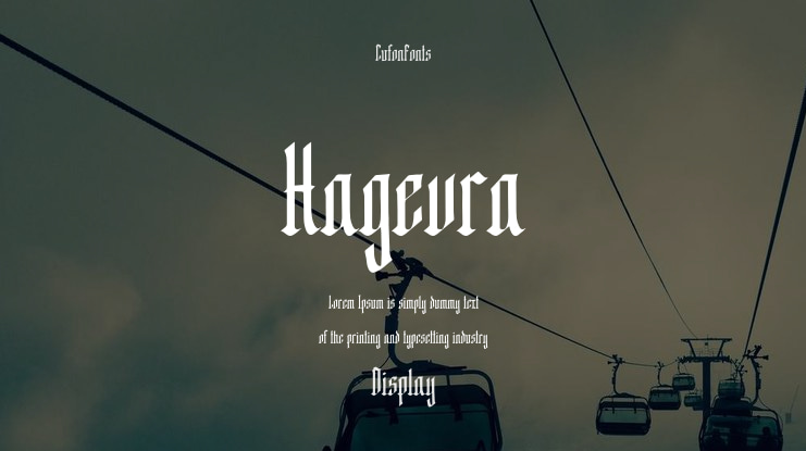 Hagevra Font