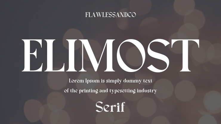 ELIMOST Font