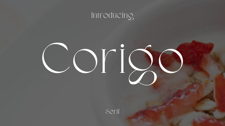 Corigo Font