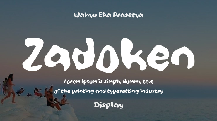 Zadoken Font