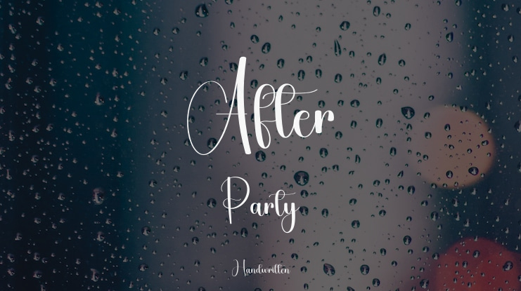 After Party Font