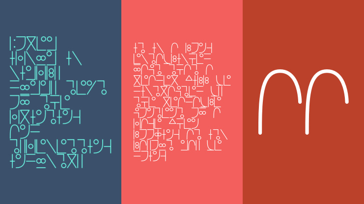 Everyday Galactic Alphabet Font