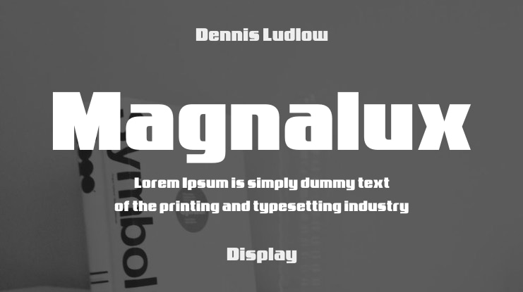 Magnalux Font