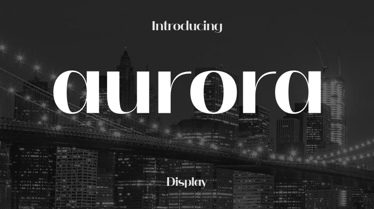 aurora Font Family
