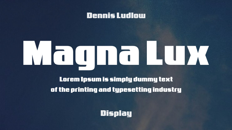 Magna Lux Font