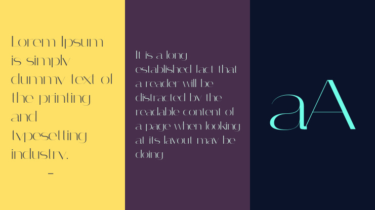 VOGUA Font Family
