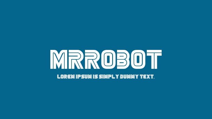 MrRobot Font