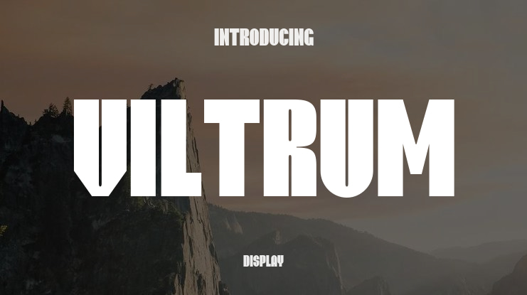 Viltrum Font