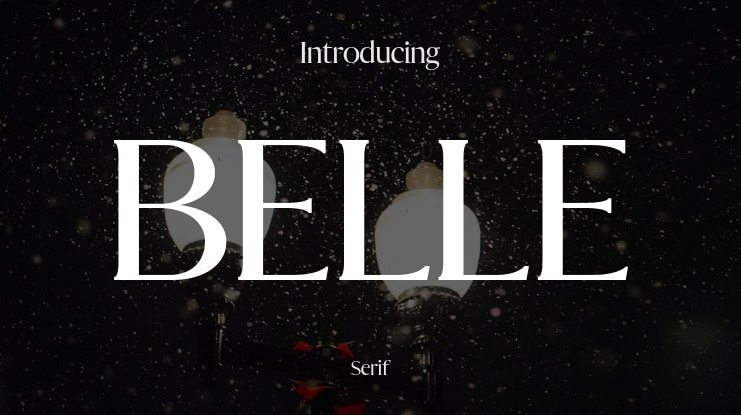 BELLE Font Family