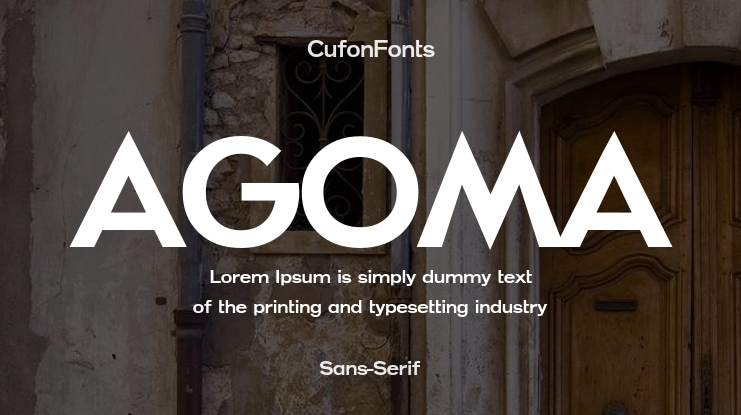 AGOMA Font Family