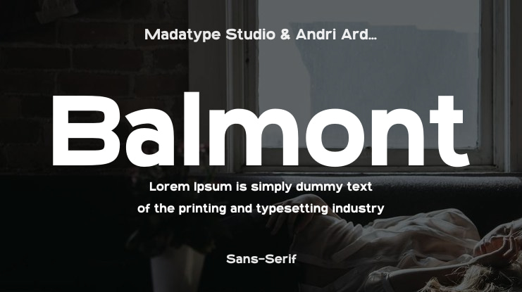 Balmont Font