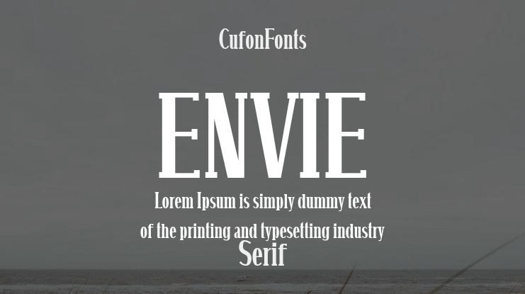 ENVIE Font Family
