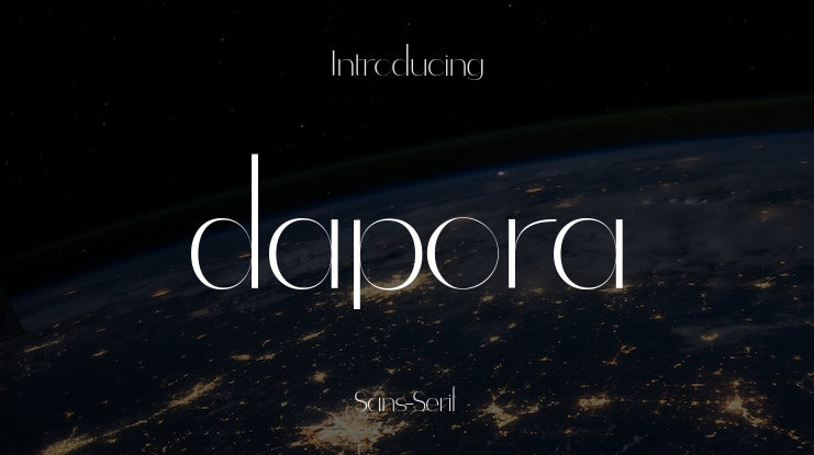 dapora Font Family