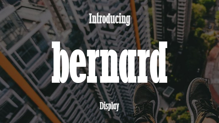 bernard Font Family