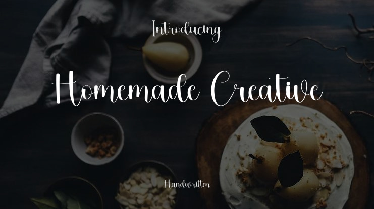 Homemade Creative Font