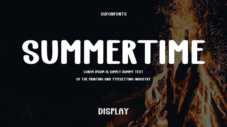 Summertime Font