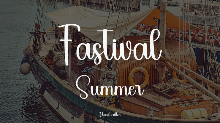 Fastival Summer Font