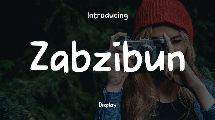 Zabzibun Font