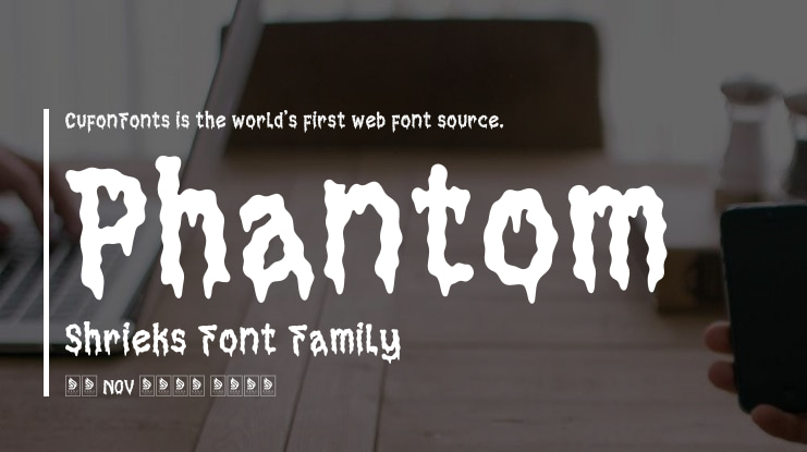 Phantom Shrieks Font