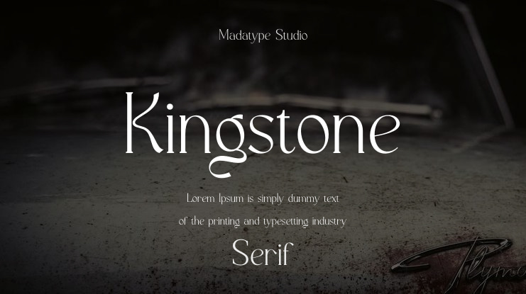 Kingstone Font