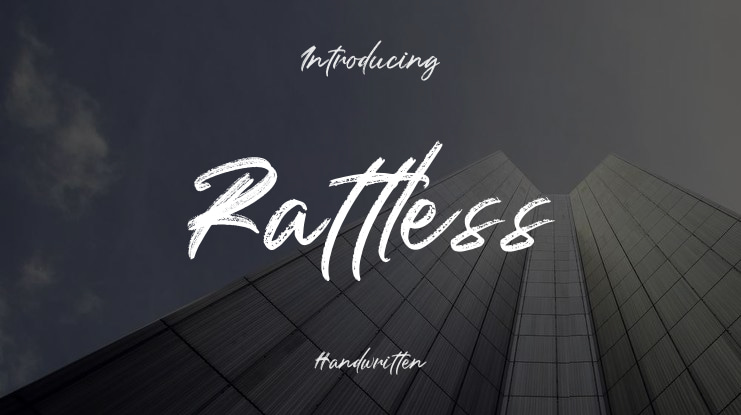 Rattless Font