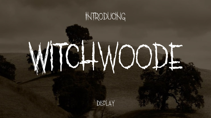 Witchwoode Font