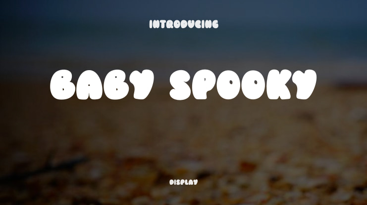 Baby Spooky Font