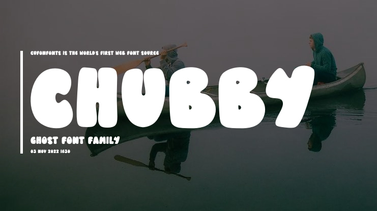 Chubby Ghost Font