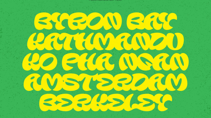 Flowtica Groovy Bold Font