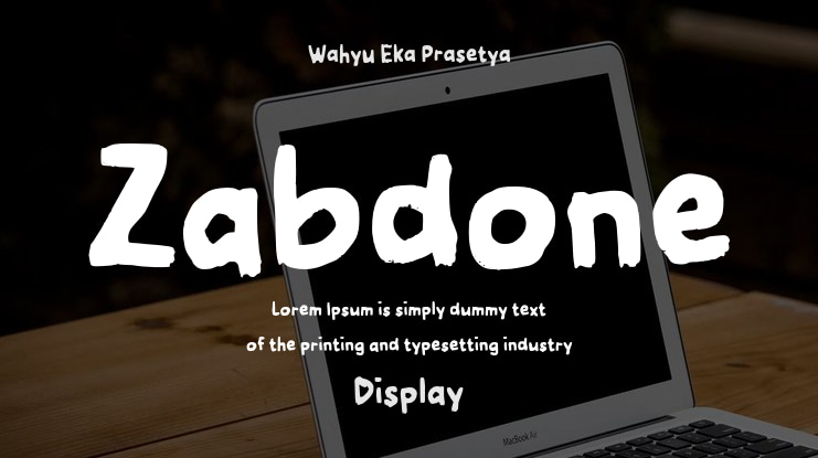 Zabdone Font
