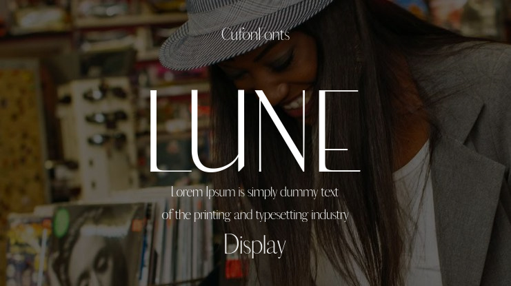 LUNE Font Family