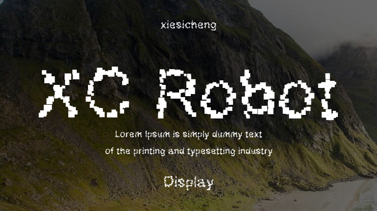 XC Robot Font